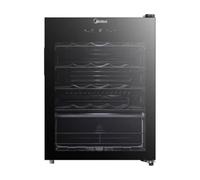 Vinoteca MIDEA MDRW111FGG22 (24 Botellas - Negro)