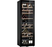 Bosch Serie 6 KWK36ABGA enfriador de vino Nevera de vino Independiente Negro 199 botella(s)