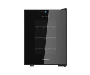 Vinoteca Taurus Chanson 12 botellas Termoeléctrica Control Digital Negro