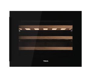 Vinoteca Teka Sommelier RVI 10024 GBK Integrable 24 Botellas F Negra