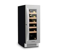 Vinovilla 30cm 20 Botellas Vinoteca Bajo Encimera 1 Zona Plata