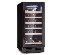 Vinovilla 38cm 31 Botellas Vinoteca Bajo Encimera 1 Zona Negro