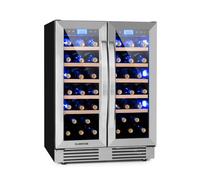 Vinovilla 42 Twin Built-In Duo Vinoteca de dos zonas, 126 litros, 42 botellas y cristal de 3 colores