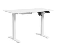 Vinsetto Escritorio de pie ajustable en altura 120x60x72-116 cm Blanco Aosom España