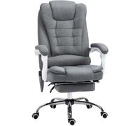 Vinsetto Silla de Oficina 65x70x119 cm Gris