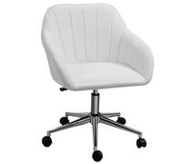 Vinsetto Silla de Oficina Blanca