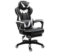 Vinsetto Silla Racing Ergonómica Respaldo Reclinable 65x70x118,5-126,5cm negro