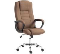 Vinsetto Silla Oficina giratoria ergonómica, Asiento Ancho, marrón