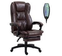 Vinsetto Vinsetto Silla de Oficina Giratoria con Altura Ajustable Masaje y Control Remoto