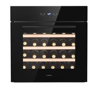 Vinsider 55,5cm 30 Botellas Vinoteca Integrable Negro