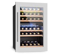 Vinsider 59,2cm 41 Botellas Vinoteca Integrable 2 Zonas Plata