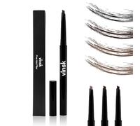 vinsk® Lápiz capilar fino UNISEX l Producto 2 en 1 - rellenador de barba y lápiz de cejas l Ideal para rellenar huecos en la barba o las cejas