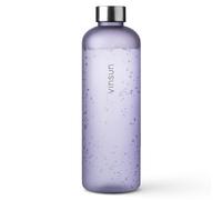 Vinsun Botella Agua 1,5L Morada - A Prueba de Fugas, sin BPA, Reutilizable, Tritan - Cantimplora ligera para Deporte, Colegio, Oficina, Escuela