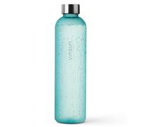 VINSUN Botella Agua 1000ml Azul Menta - Reutilizable, Apta para Bebidas Carbonatadas, sin BPA, Tritan - Botella Gimnasio para Deportes, Bicicleta, Oficina