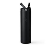 Vinsun Botella Agua Acero Inoxidable 750ml con Pajita - A Prueba de Fugas, Sin BPA, Doble Pared - Botella Termica para Gimnasio, Colegio, Oficina