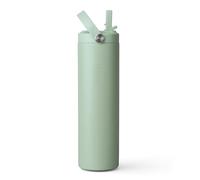 Vinsun Botella Agua Acero Inoxidable 750ml con Pajita - A Prueba de Fugas, Sin BPA, Doble Pared - Botella Térmica para Gimnasio, Deporte, Oficina