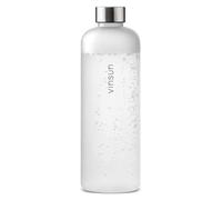 VINSUN Botella Agua Deporte 1,5 Litro - A Prueba de Fugas, Reutilizable, Sin BPA, Tritan, Apta Para Bebidas Carbonatadas - Cantimplora para Gym, Colegio, Oficina, Escuela