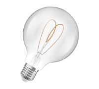 Vintage 1906 LED Globe 95DIM 7,2W/927 230V HEART FIL CLEAR E27