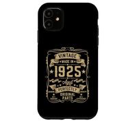 Vintage 1925 100 Year Old Gifts for Men 100yr 100th Birthday Carcasa para iPhone 11