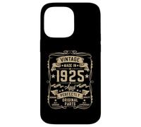 Vintage 1925 100 Year Old Gifts for Men 100yr 100th Birthday Carcasa para iPhone 14 Pro MAX