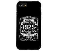 Vintage 1925 100 Year Old Gifts for Men 100yr 100th Birthday Carcasa para iPhone SE (2020) / 7/8
