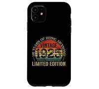 Vintage 1925 Edición Limitada 101 Cumpleaños 101 Años Carcasa para iPhone 11