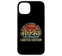 Vintage 1925 Edición Limitada 101 Cumpleaños 101 Años Carcasa para iPhone 13