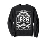 Vintage 1926 99yr 99th Birthday Gifts for Men 99 Years Old Sudadera
