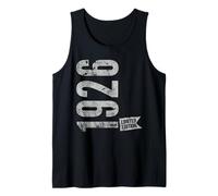 Vintage 1926 Edición Limitada Born In 1926 100th B-Day Retro Camiseta sin Mangas