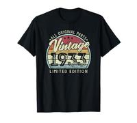 Vintage 1933 Edición Limitada 93 Cumpleaños Camiseta