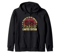 Vintage 1936 90 Years of Being Awesome Retro 90 Cumpleaños Sudadera con Capucha