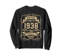 Vintage 1938 87yr 87th Birthday Gifts for Men 87 Years Old Sudadera