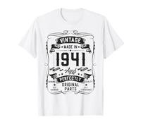 Vintage 1941 85yr 85th Birthday Gifts for Men 85 Years Old Camiseta
