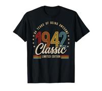 Vintage 1942 84th Birthday 84 yr Classic Limited Edition Men Camiseta