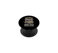 Vintage 1942 Birthday Classic Car For Legends Born In 1942 PopSockets PopGrip Adhesivo