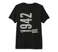 Vintage 1942 Edición Limitada Born In 1942 84th B-Day Retro Camiseta Premium