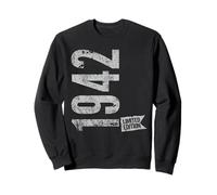 Vintage 1942 Edición Limitada Born In 1942 84th B-Day Retro Sudadera