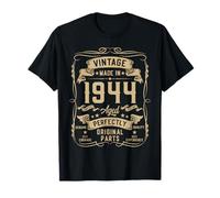 Vintage 1944 82yr 82nd Birthday Gifts for Men 82 Years Old Camiseta