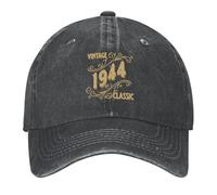 Vintage 1944 Classic Baseball Cap Sports Cap Custom Hat Hood Designer Hat For Women Men's