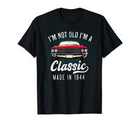Vintage 1944 Coche No Soy Viejo, Estoy Clásico 77 Años Camiseta