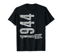Vintage 1944 Edición Limitada Born In 1944 82nd B-Day Retro Camiseta