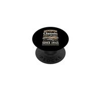 Vintage 1945 Birthday Classic Car For Legends Born In 1945 PopSockets PopGrip Adhesivo