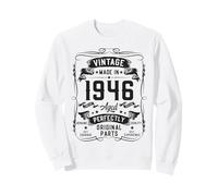 Vintage 1946 80yr 80th Birthday Gifts for Men 80 Years Old Sudadera