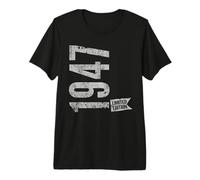 Vintage 1947 Edición Limitada Born In 1947 79th B-Day Retro Camiseta Premium