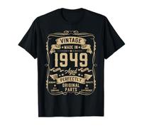 Vintage 1949 76yr 76th Birthday Gifts for Men 76 Years Old Camiseta