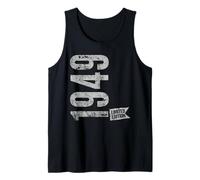 Vintage 1949 Edición Limitada Born In 1949 77th B-Day Retro Camiseta sin Mangas