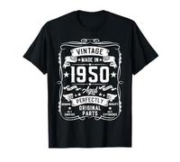 Vintage 1950 75 Years Old Gifts for Men 75yr 75th Birthday Camiseta