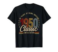 Vintage 1950 76th Birthday 76 yr Classic Limited Edition Men Camiseta