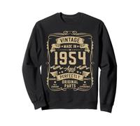 Vintage 1954 72yr 72nd Birthday Gifts for Men 72 Years Old Sudadera