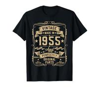 Vintage 1955 70 Years Old Gifts for Men 70yr 70th Birthday Camiseta